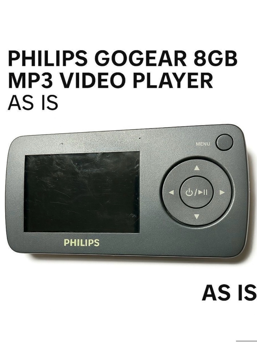 Philips GoGear 8GB MP3 Video Player – As Is